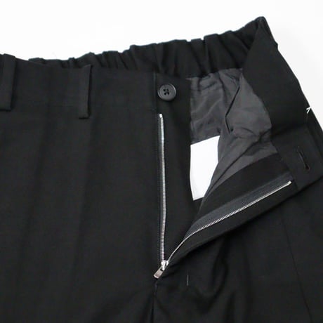 nonnotte（ノノット）"Draping Crotch Box Pleats Trousers"