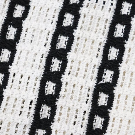 ENGINEERED GARMENTS（エンジニアードガーメンツ）"Knit Cardigan - Stripe CP Crochet"