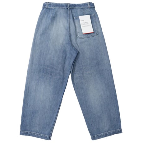 Graphpaper（グラフペーパー）"Selvage Denim Belted Pants - LIGHT FADE"