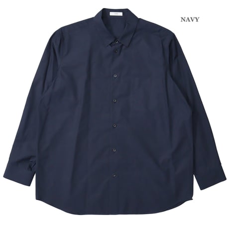 ATON（エートン）"SUVIN BROAD STANDARD SHIRT"