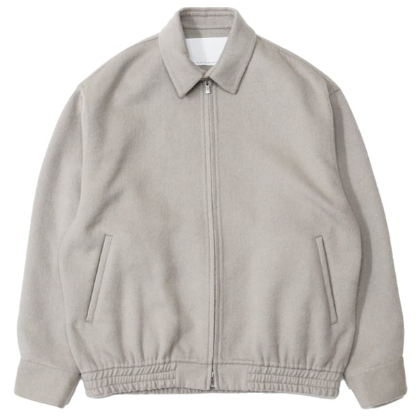 ノノット nonnotte ジップアップジャケット nonnotte / Zip Up Blouson -Smoke Grey-
