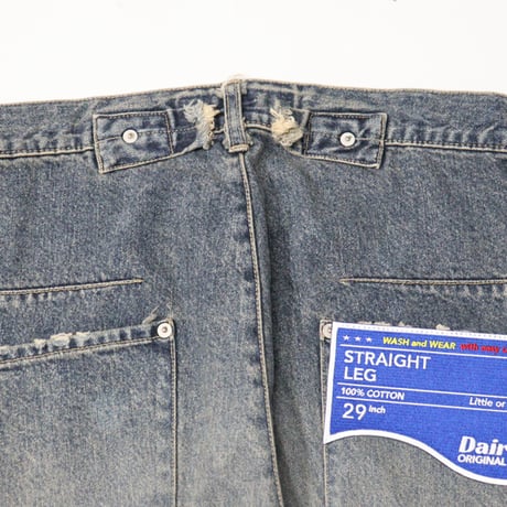 DAIRIKU（ダイリク）"Super Damage Draping Denim Pants"