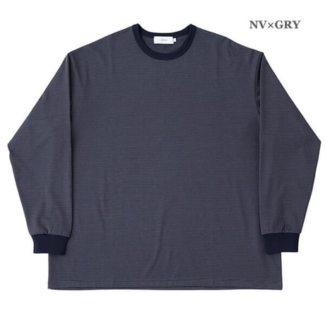 Graphpaper（グラフペーパー）"Narrow Border L/S Tee"