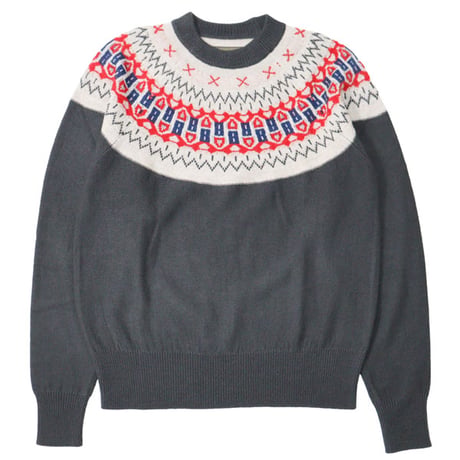 Nigel Cabourn（ナイジェルケーボン）"NORDIC SWEATER SNOW PATTERN"