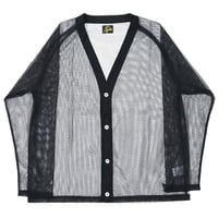 NEEDLES（ニードルス）"V-Neck Cardigan - Tulle Dot Lace"