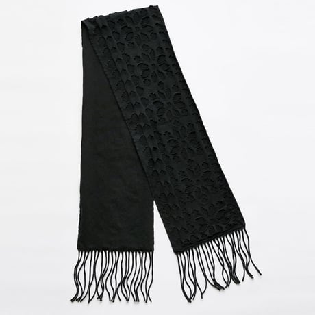 OUR LEGACY（アワー レガシー）"TORE SCARF - Cut Fairisle Ink Band Jersey"