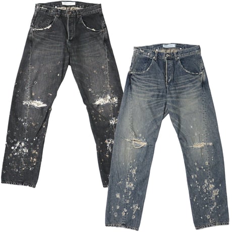 DAIRIKU（ダイリク）"Super Damage Draping Denim Pants"