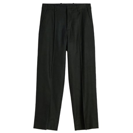 OUR LEGACY（アワー レガシー）"BORROWED CHINO - Coal Black Link Stripe Weave"