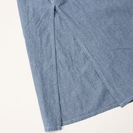 Ladies' /ENGINEERED GARMENTS（レディース エンジニアード ガーメンツ）"Banded Painter Dress - 4.5oz Cotton Chambray"