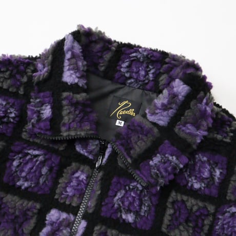 NEEDLES（ニードルス）"Fur Jacket - Papillon Plaid Pile"