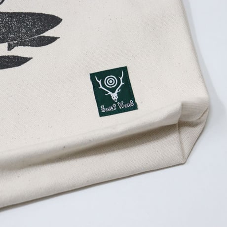 South2 West8 x F.KITAMURA （サウスツーウエストエイト×Fキタムラ）"Glossary Bag - Cotton Canvas / Trouts"