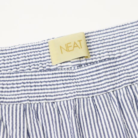 NEAT（ニート）"Seersucker Big Trunks Shorts"