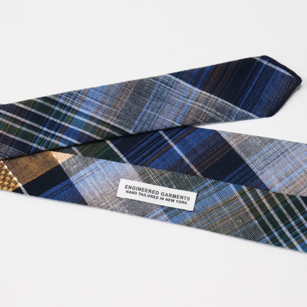 engineered garments マドラスチェックネクタイ ENGINEERED GARMENTS（エンジニアード ガーメンツ）