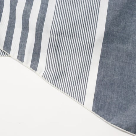 ENGINEERED GARMENTS（エンジニアード ガーメンツ）"Long Scarf - Stripe Cotton Chambray"