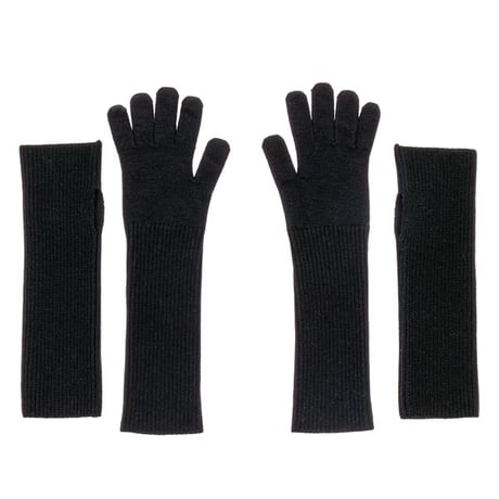 Ladie's / Graphpaper（レディース グラフペーパー）"Mercerized Fine Wool Knit Layered Gloves"