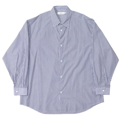 Graphpaper（グラフペーパー）"Broad Stripe L/S Oversized Regular Collar Shirt