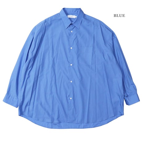 Graphpaper（グラフペーパー）"Broad L/S Oversized Regular Collar Shirt"