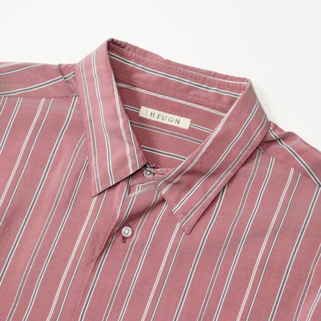 HEUGN（ユーゲン）"ALF SILK Wine stripe"