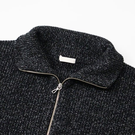 ULTERIOR（アルテリア）"W/C MEALANGE RIB DRIVERS KNIT"