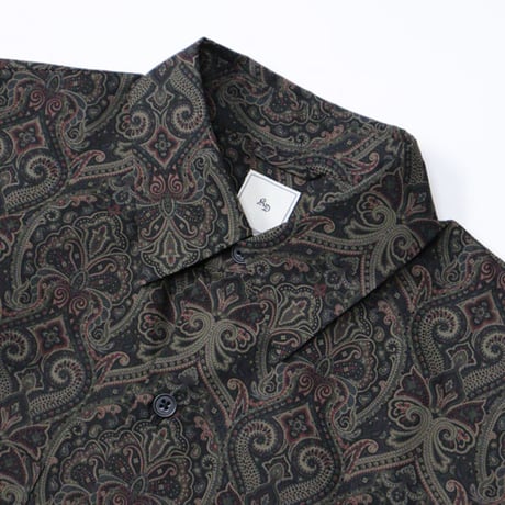 KICS DOCUMENT.（キクスドキュメント）"CTTN PAISLEY BOX H/S SH"