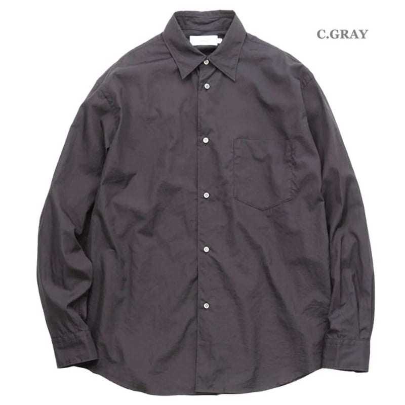 Graphpaper REGULAR-COLLAR SHIRTS サイズ3 Graphpaper (グラフペーパー) Broad L/S Oversized Regular