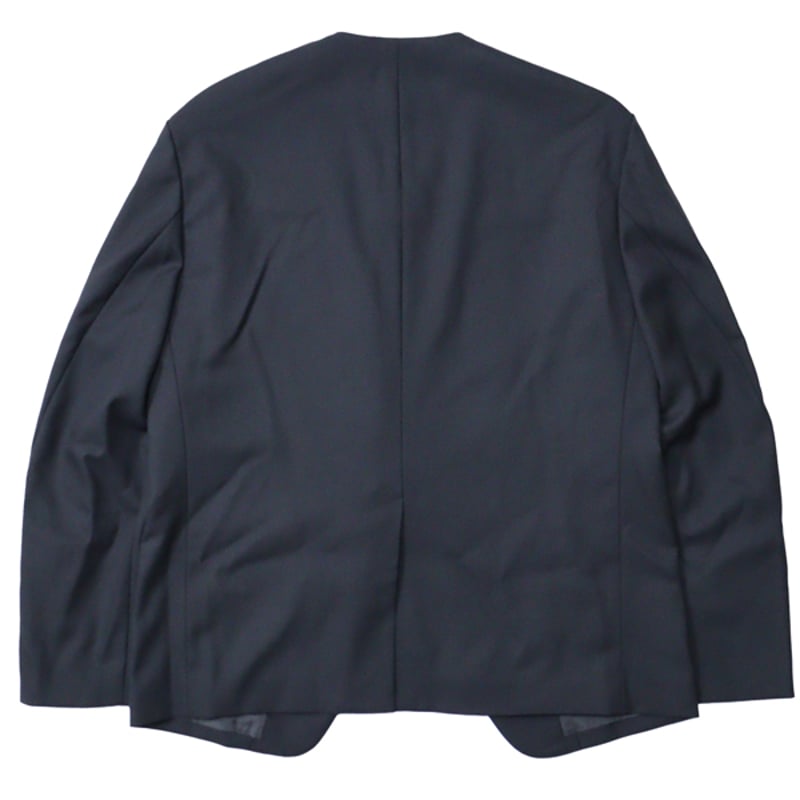 nonnotteノノット　 ノーカラージャケット 黒 n25a024_trk1.jpg