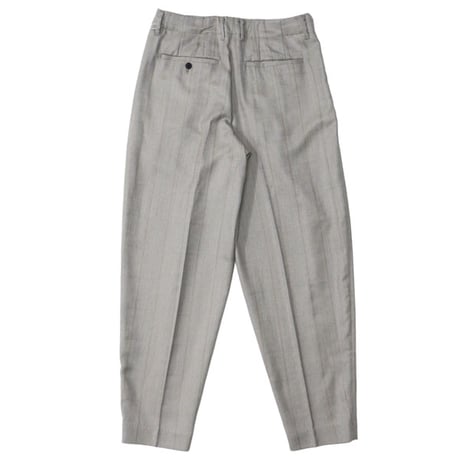 nonnotte（ノノット）"2-Tuck Wide Tapered Trousers"