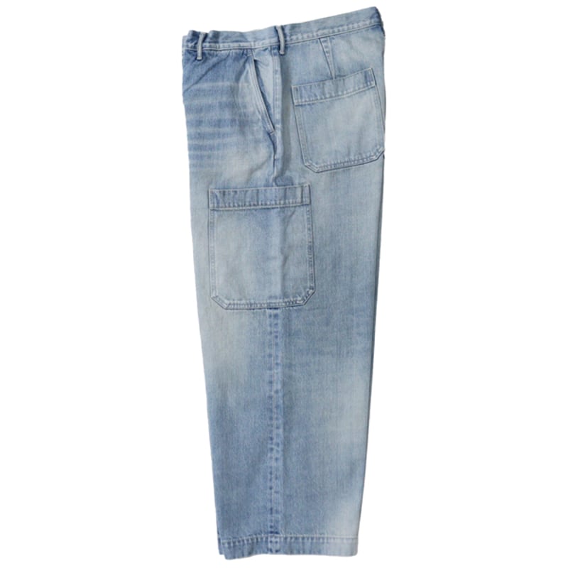 パンツ Graphpaper Selvage Denim Cargo Pants Graphpaper - グラフペーパー / SELVAGE DENIM CARGO PANTS