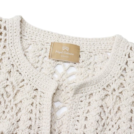 Ladies' /Nigel Cabourn WOMAN（ナイジェルケーボン ウーマン）"CROCHET VEST COTTON CORD"
