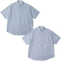 【6/6(土)11時発売】Graphpaper（グラフペーパー）"SIDOGRAS S/S Oversized Regular Collar Shirt"
