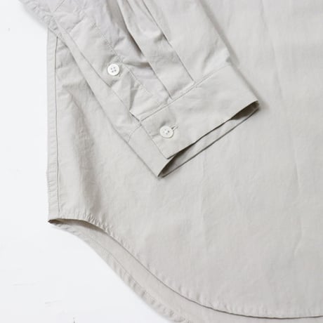 ATON（エートン）"SUVIN BROAD WASHED SHIRT"