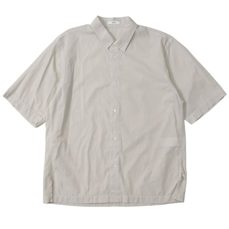ATON（エートン）"SHRINK COTTON LAWN OVERSIZED HALF SLEEVE SHIRT"