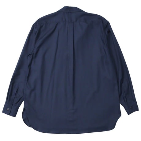 ULTERIOR（アルテリア）"SILKY SOFT TWILL SKIPPER SHIRT"