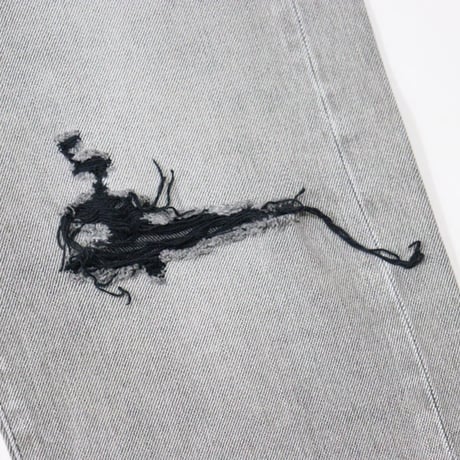 TANAKA（タナカ）"STRAIGHT JEAN TROUSERS - LIGHT GRAY"