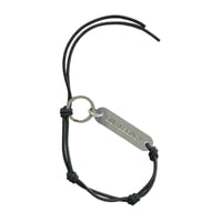 OUR LEGACY（アワー レガシー）"LADON KEY RING - Black Leather"