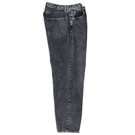 ULTERIOR（アルテリア）"VINTAGE WASHED SELVEDGE BLACK DENIM 5P PANTS"