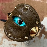 「ナゾノセイブツ」Leather Ring（Rockwell）