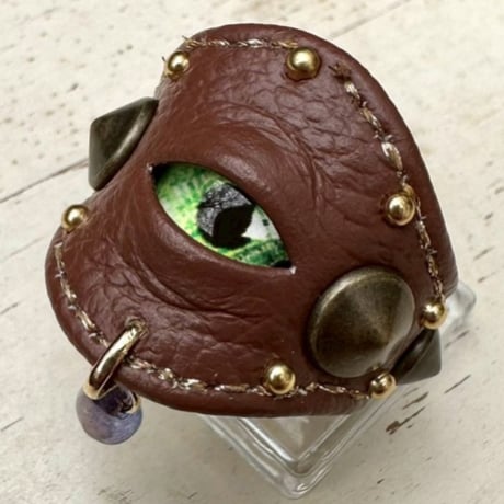 "ナゾノセイブツ" Leather Ring（Kev）