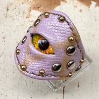 「ナゾノセイブツ」Leather Ring（Aletha）