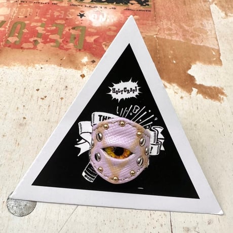「ナゾノセイブツ」Leather Ring（Aletha）