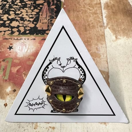「ナゾノセイブツ」Leather Ring（Dowell）