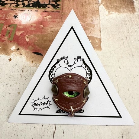 "ナゾノセイブツ" Leather Ring（Kev）