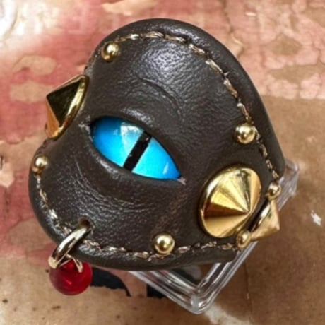 「ナゾノセイブツ」Leather Ring（Kidman）