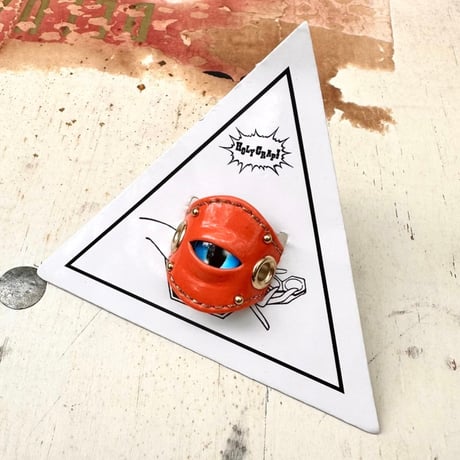 「ナゾノセイブツ」Leather Ring（Lewis）