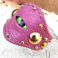 「ナゾノセイブツ」Leather Ring（Amos）※大きめサイズ