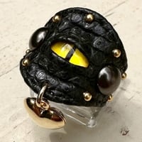 "ナゾノセイブツ" Leather Ring（Egan）