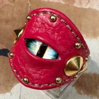 「ナゾノセイブツ」Leather Ring（Lillie）