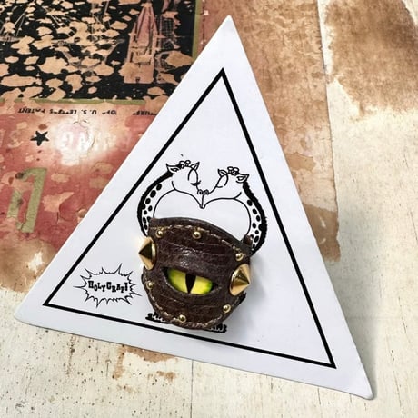 「ナゾノセイブツ」Leather Ring（Dowell）