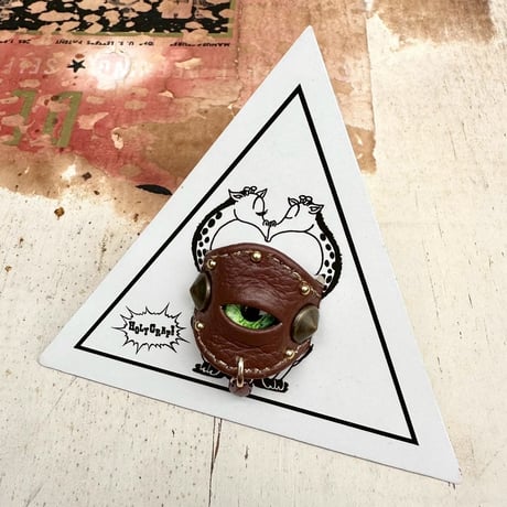 "ナゾノセイブツ" Leather Ring（Kev）