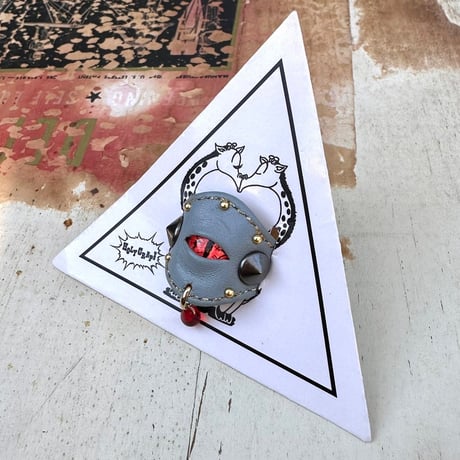 「ナゾノセイブツ」Leather Ring（Freddie）